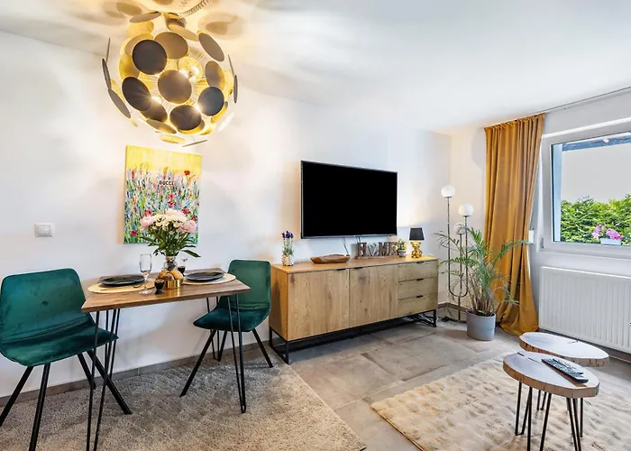 公寓 Deluxe Mit Terrasse 杜伊斯堡